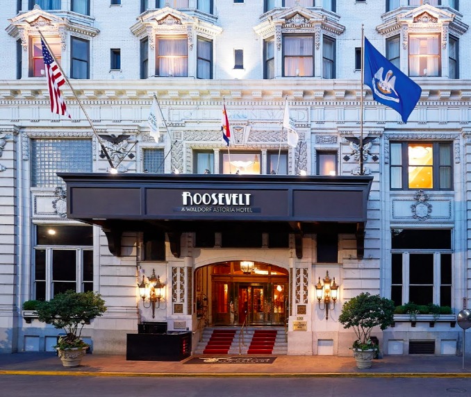 The Roosevelt New Orleans, A Waldorf Astoria Hotel representing an event venue recommended by directory The Event Glossary in New Orleans, LA